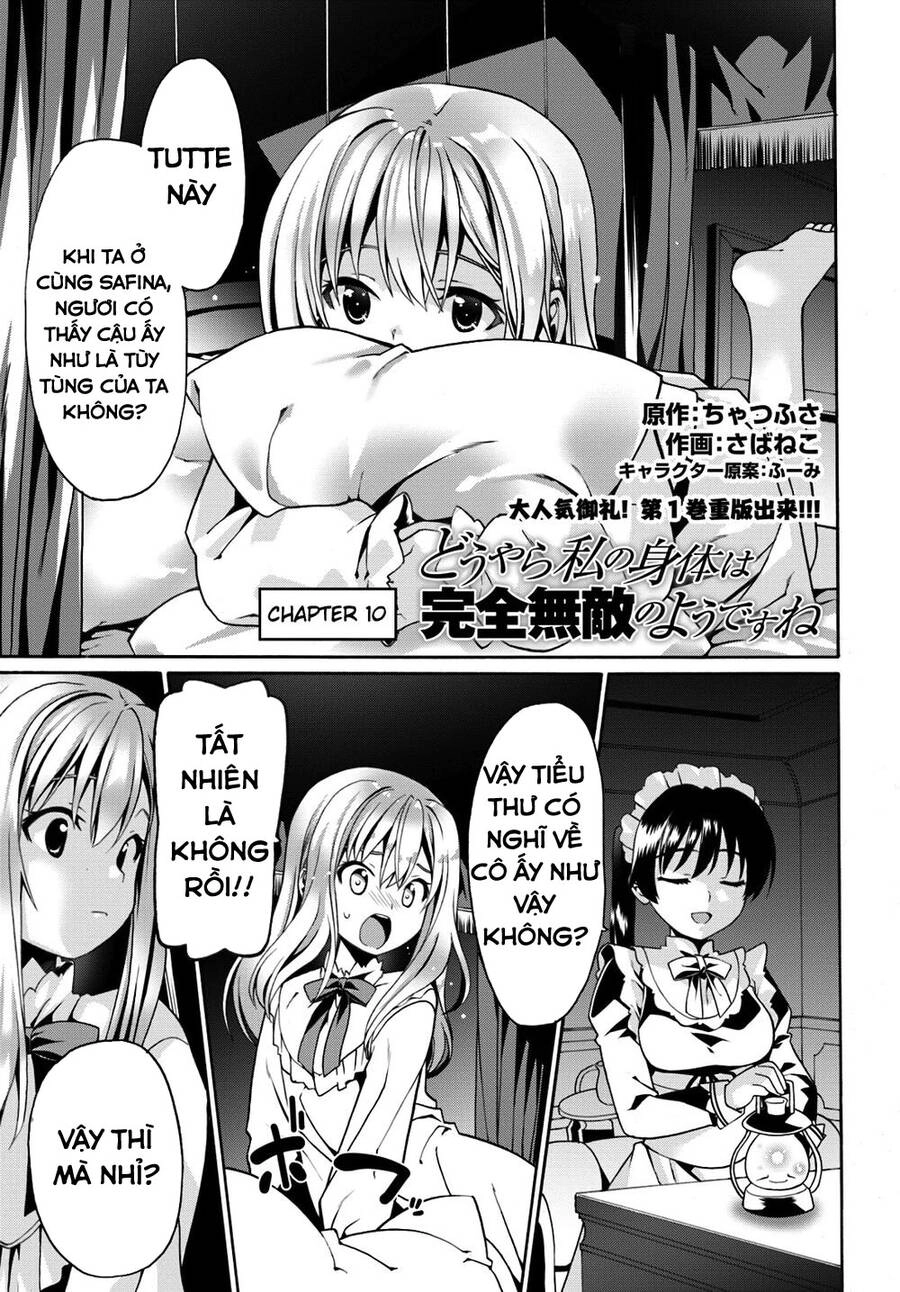 Douyara Watashi No Karada Wa Kanzen Muteki No You Desu Ne Chapter 10.1 - 4