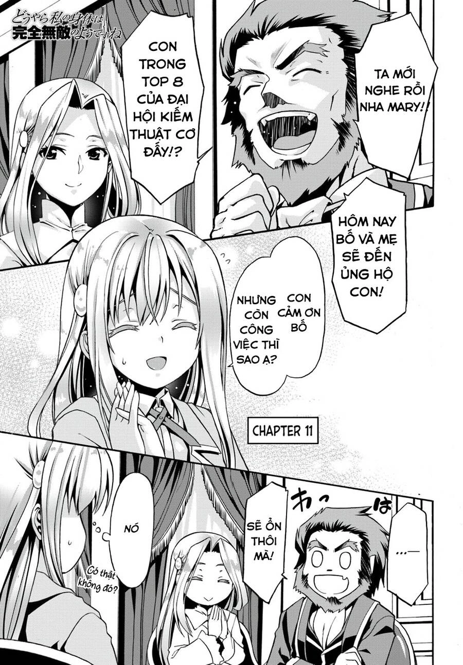 Douyara Watashi No Karada Wa Kanzen Muteki No You Desu Ne Chapter 11.1 - 2