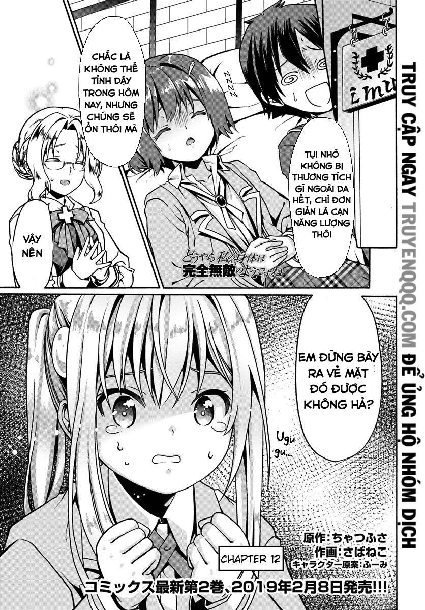 Douyara Watashi No Karada Wa Kanzen Muteki No You Desu Ne Chapter 12.1 - 2