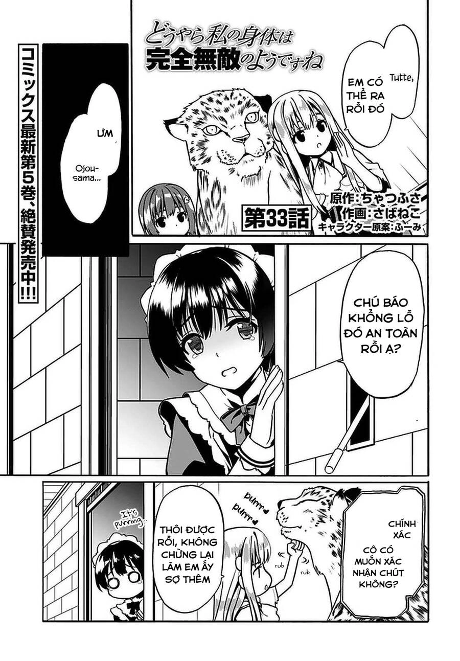 Douyara Watashi No Karada Wa Kanzen Muteki No You Desu Ne Chapter 33 - 2