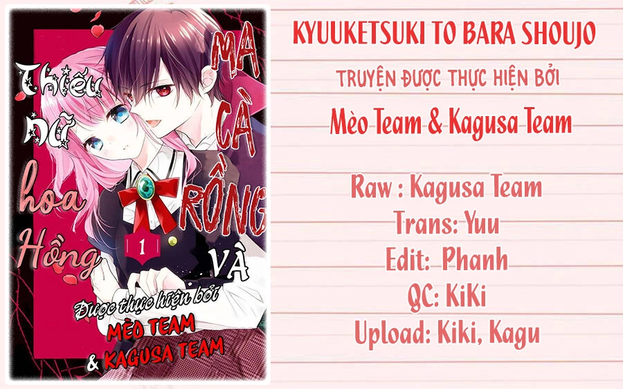 Ma Cà Rồng Và Thiếu Nữ Hoa Hồng Chapter 7 - 1