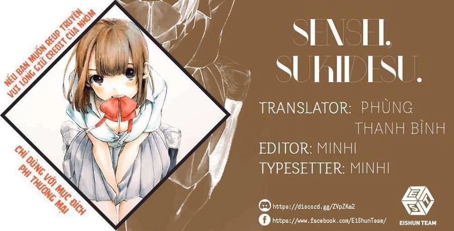 Sensei, Suki Desu Chapter 8 - 1