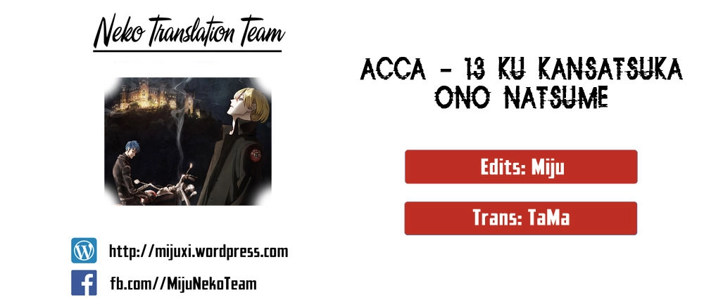 Acca - Cục Thanh Tra 13 Bang Chapter 15 - 1