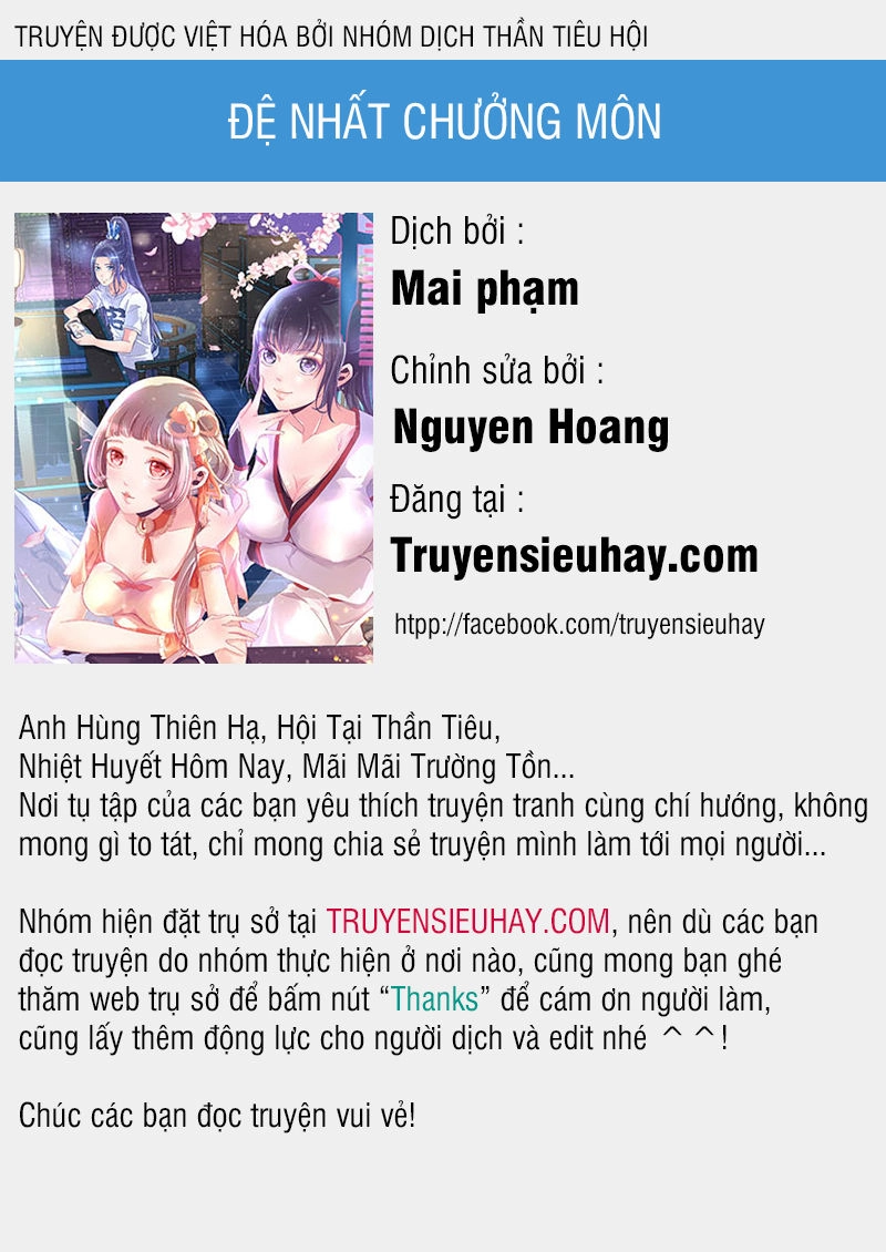 Đệ Nhất Chưởng Môn Chapter 41 - 1