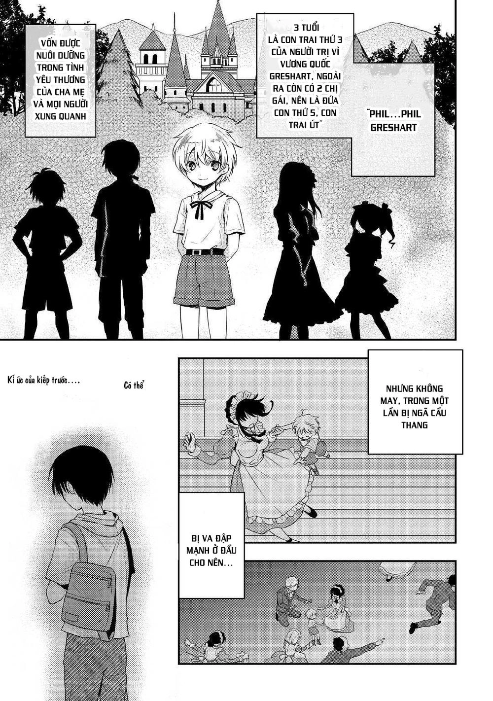 Tensei Ouji Wa Daraketai Chapter 1 - 9