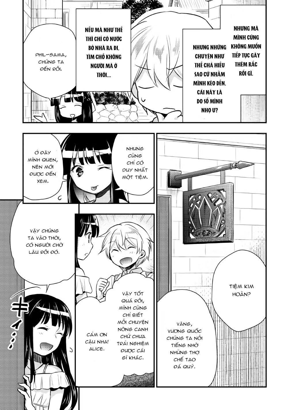 Tensei Ouji Wa Daraketai Chapter 10 - 12