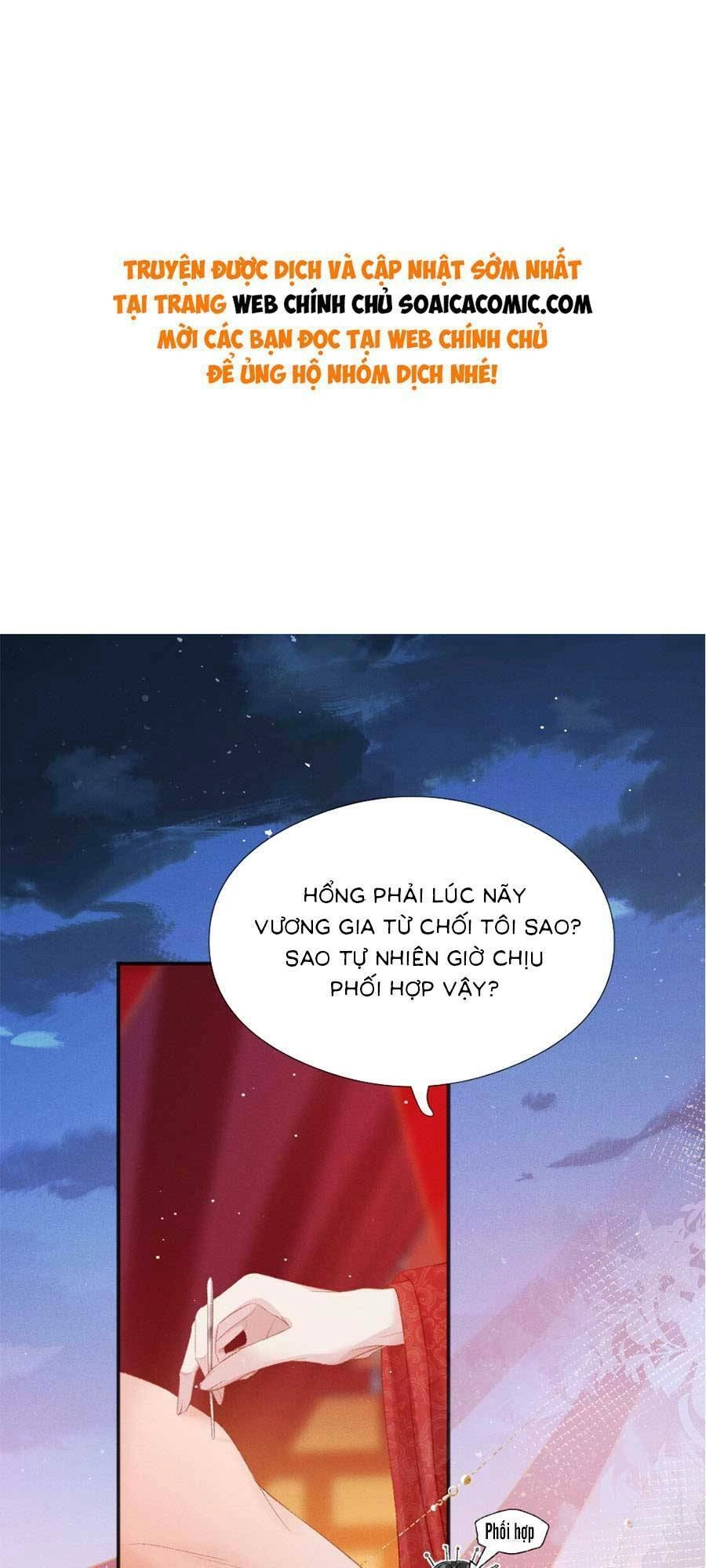 Xuyên Không Về Gả Cho Vương Gia Ốm Yếu Chapter 3 - 1