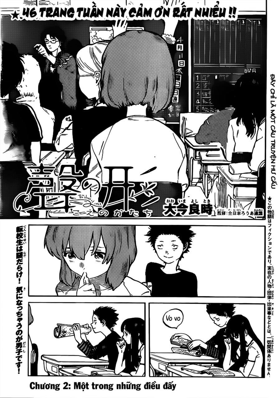 Koe No Katachi Chapter 2 - 2