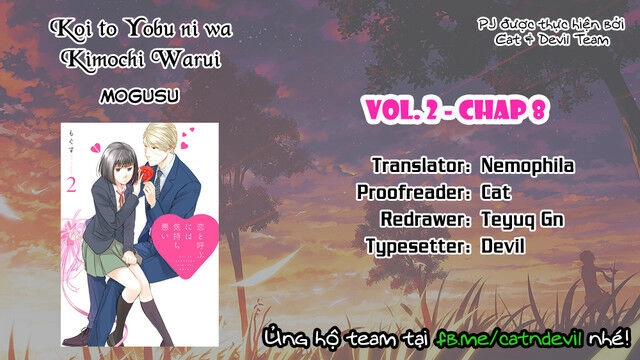 Koi To Yobu Ni Wa Kimochi-Warui Chapter 8 - 1
