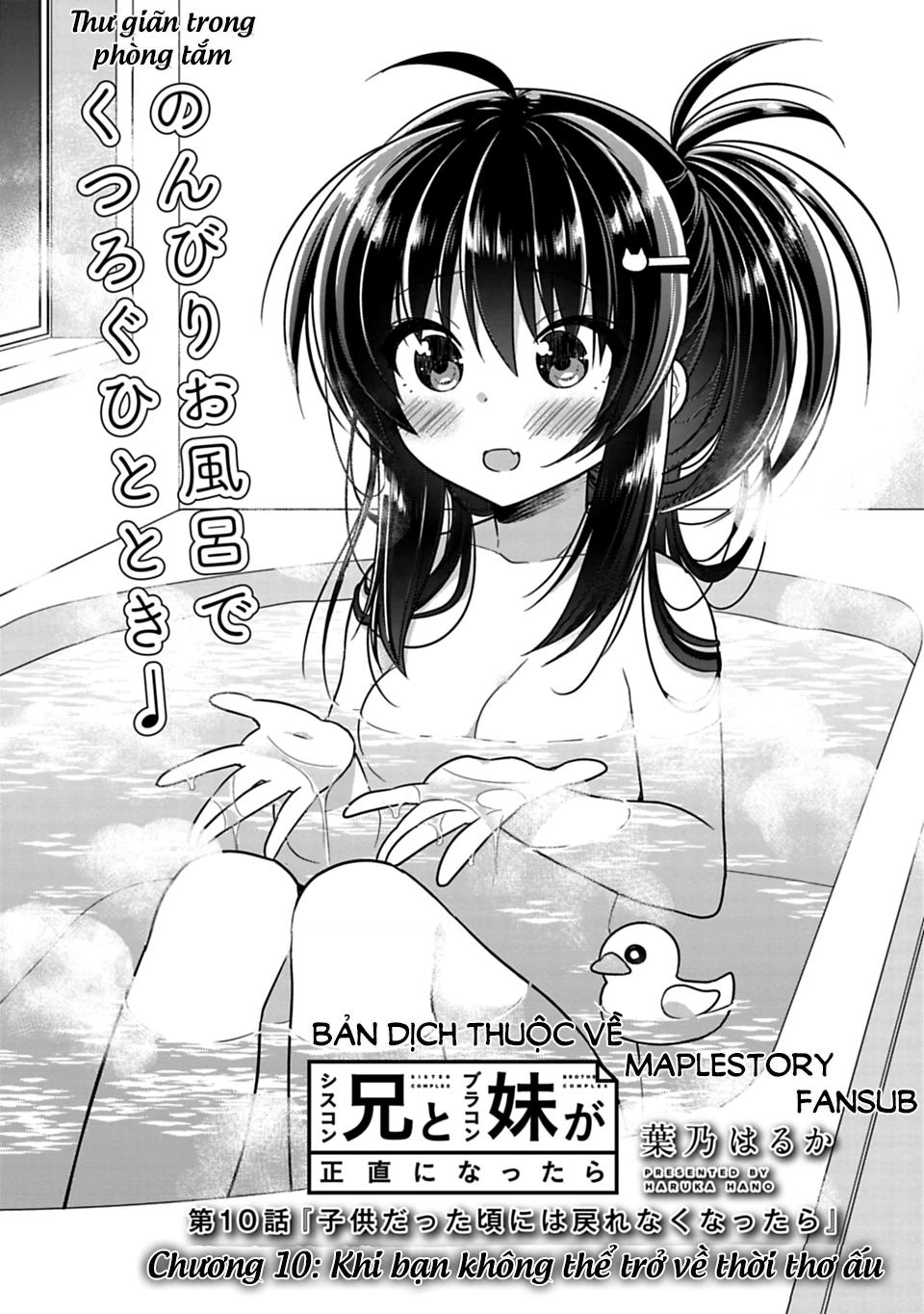 Siscon Ani To Brocon Imouto Ga Shoujiki Ni Nattara Chapter 10 - 2