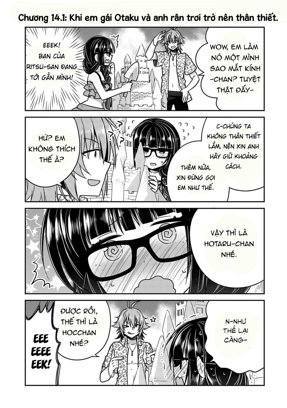 Siscon Ani To Brocon Imouto Ga Shoujiki Ni Nattara Chapter 14.1 - 1