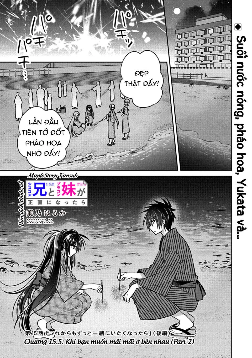 Siscon Ani To Brocon Imouto Ga Shoujiki Ni Nattara Chapter 15.5 - 2