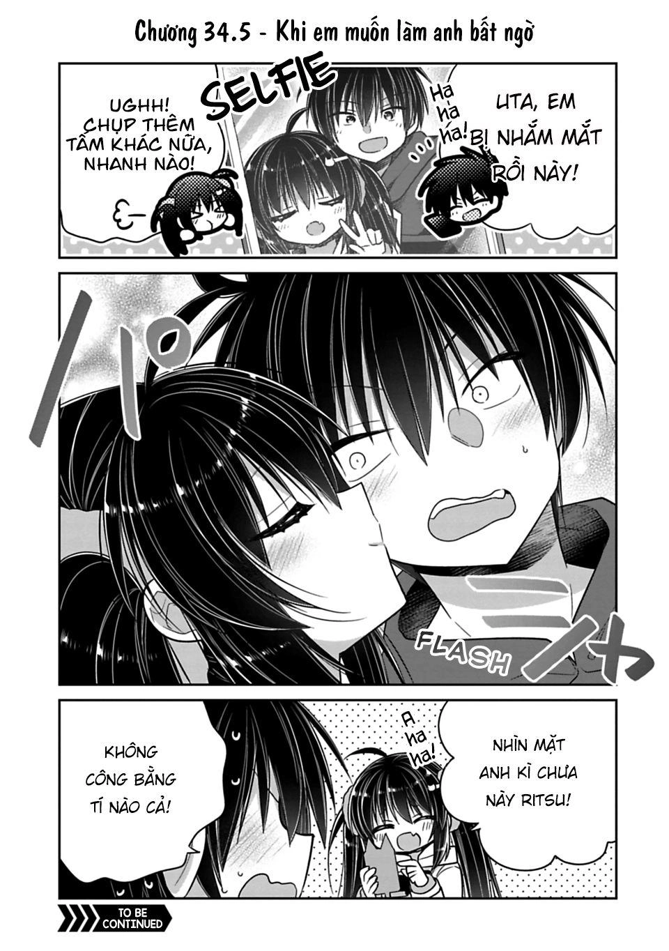 Siscon Ani To Brocon Imouto Ga Shoujiki Ni Nattara Chapter 34.5 - 1
