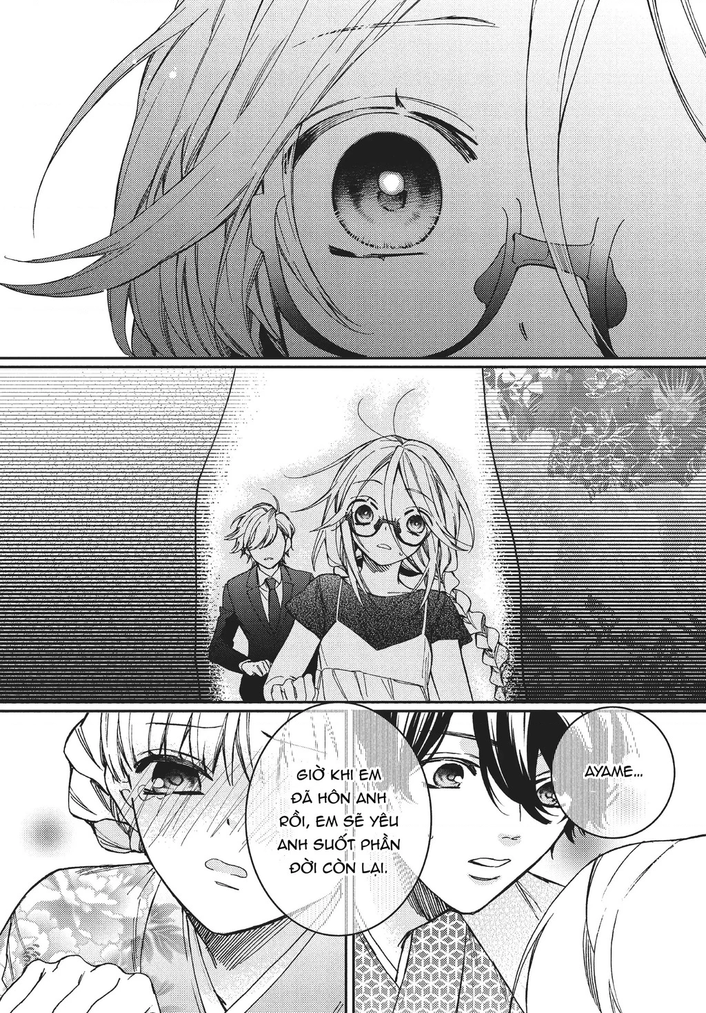 Gokutsuma Days: Gokudou Sankyoudai Ni Semaretemasu Chapter 10.1 - 36