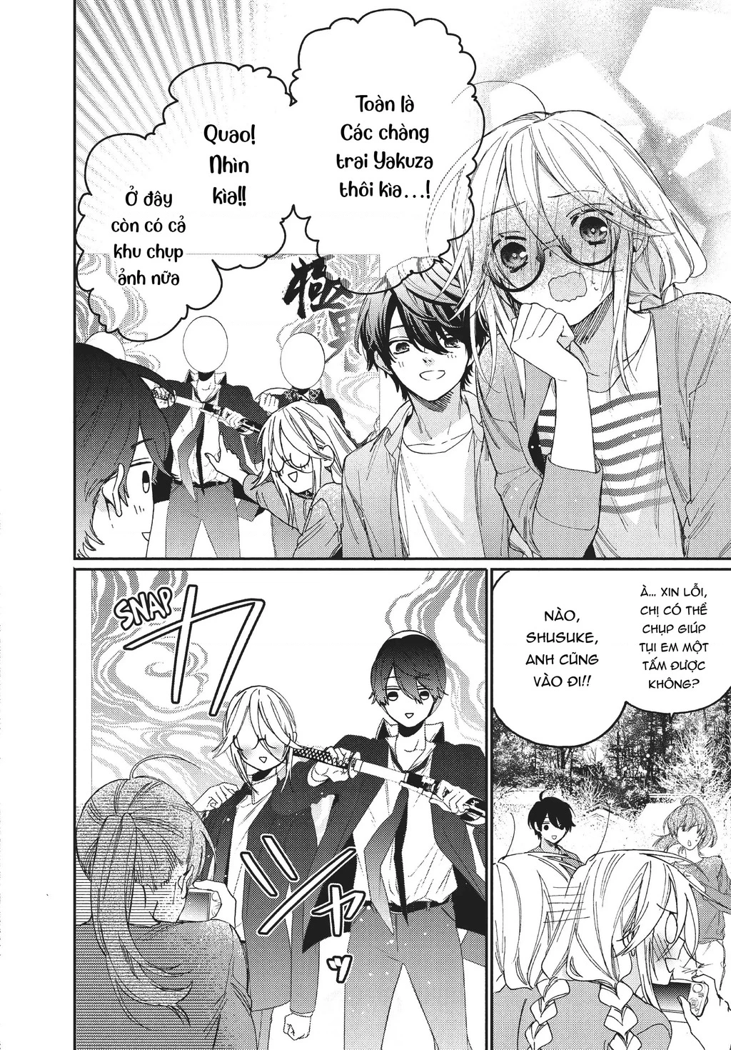 Gokutsuma Days: Gokudou Sankyoudai Ni Semaretemasu Chapter 12.1 - 11