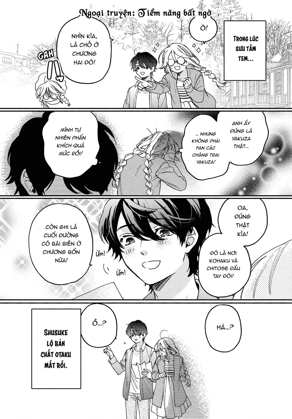 Gokutsuma Days: Gokudou Sankyoudai Ni Semaretemasu Chapter 12.3 - 2