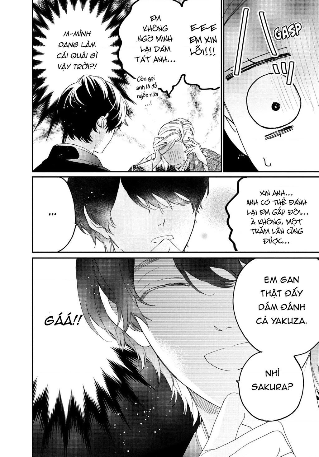 Gokutsuma Days: Gokudou Sankyoudai Ni Semaretemasu Chapter 17 - 57