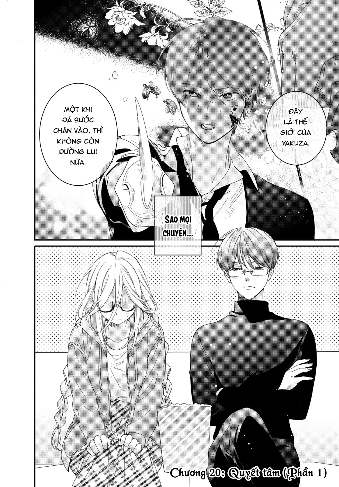 Gokutsuma Days: Gokudou Sankyoudai Ni Semaretemasu Chapter  20.1 - 1