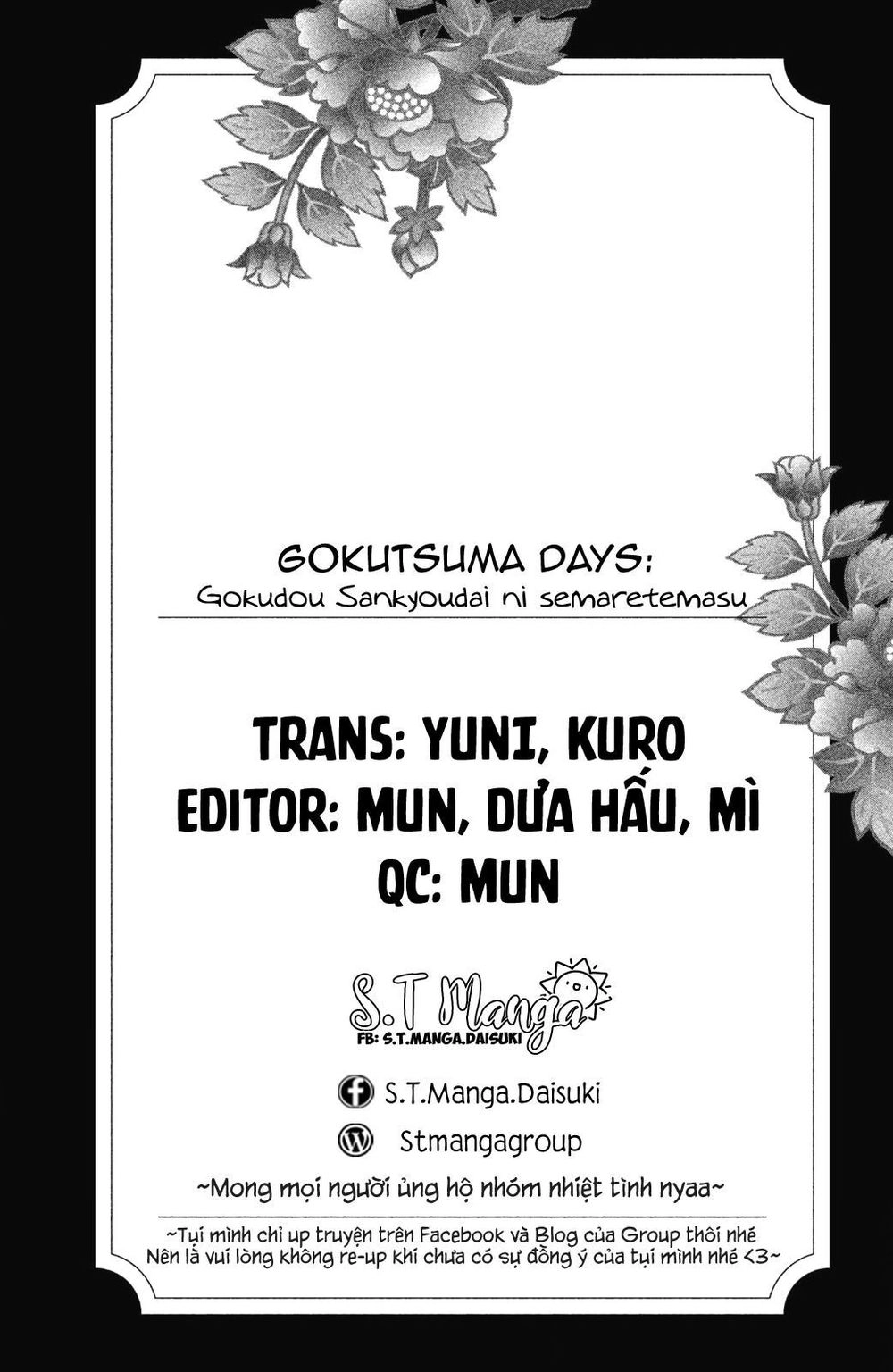 Gokutsuma Days: Gokudou Sankyoudai Ni Semaretemasu Chapter 1.5 - 1