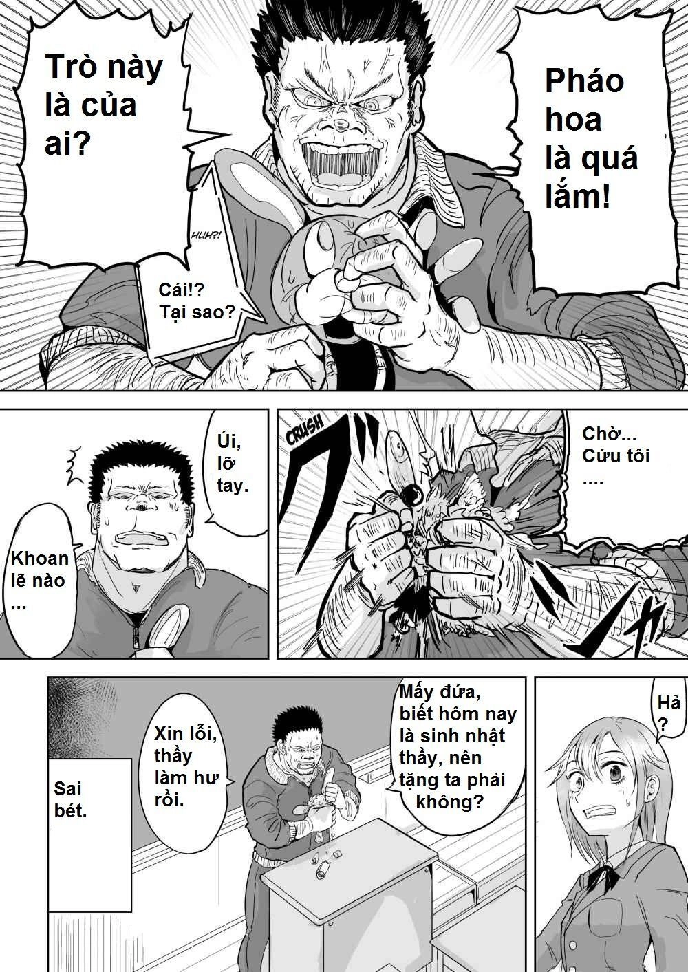 Manga Về Giáo Viên Thể Dục Lẽ Ra Phải Chết Đầu Phim Kinh Dị Chapter 2 - 4