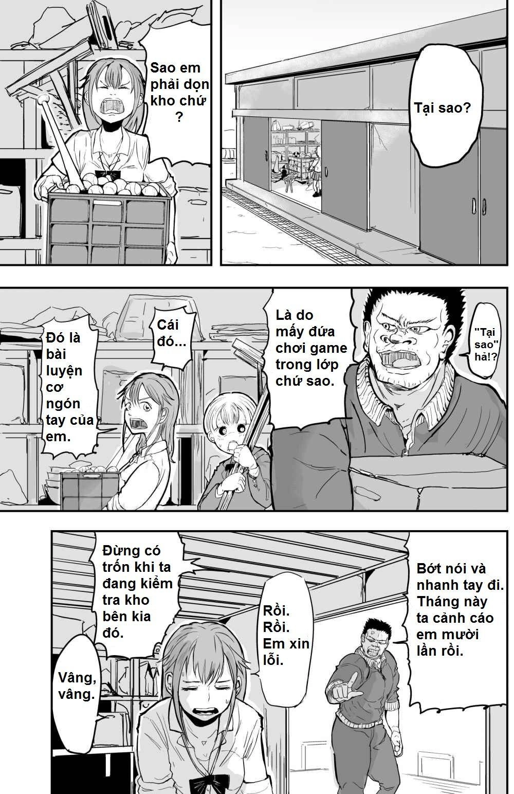 Manga Về Giáo Viên Thể Dục Lẽ Ra Phải Chết Đầu Phim Kinh Dị Chapter 7 - 1