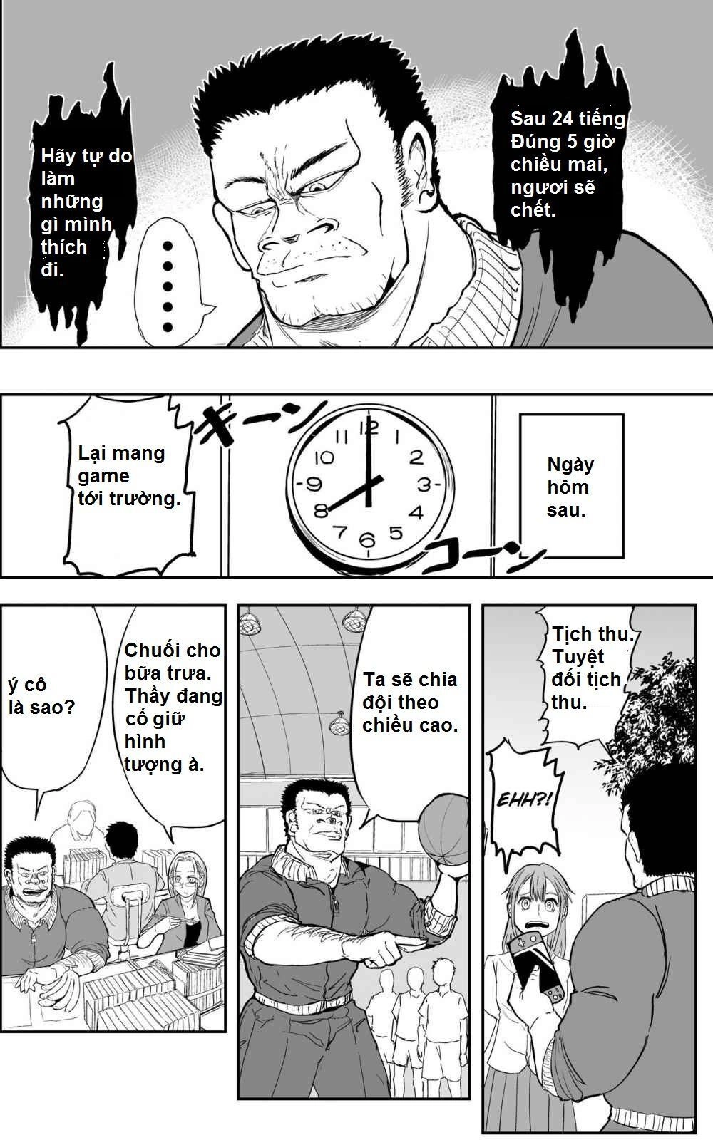 Manga Về Giáo Viên Thể Dục Lẽ Ra Phải Chết Đầu Phim Kinh Dị Chapter 8 - 2