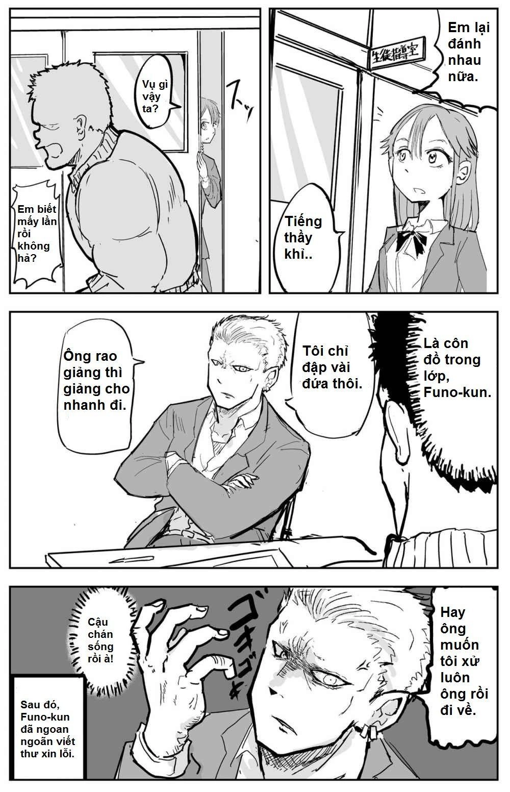 Manga Về Giáo Viên Thể Dục Lẽ Ra Phải Chết Đầu Phim Kinh Dị Chapter 8 - 9