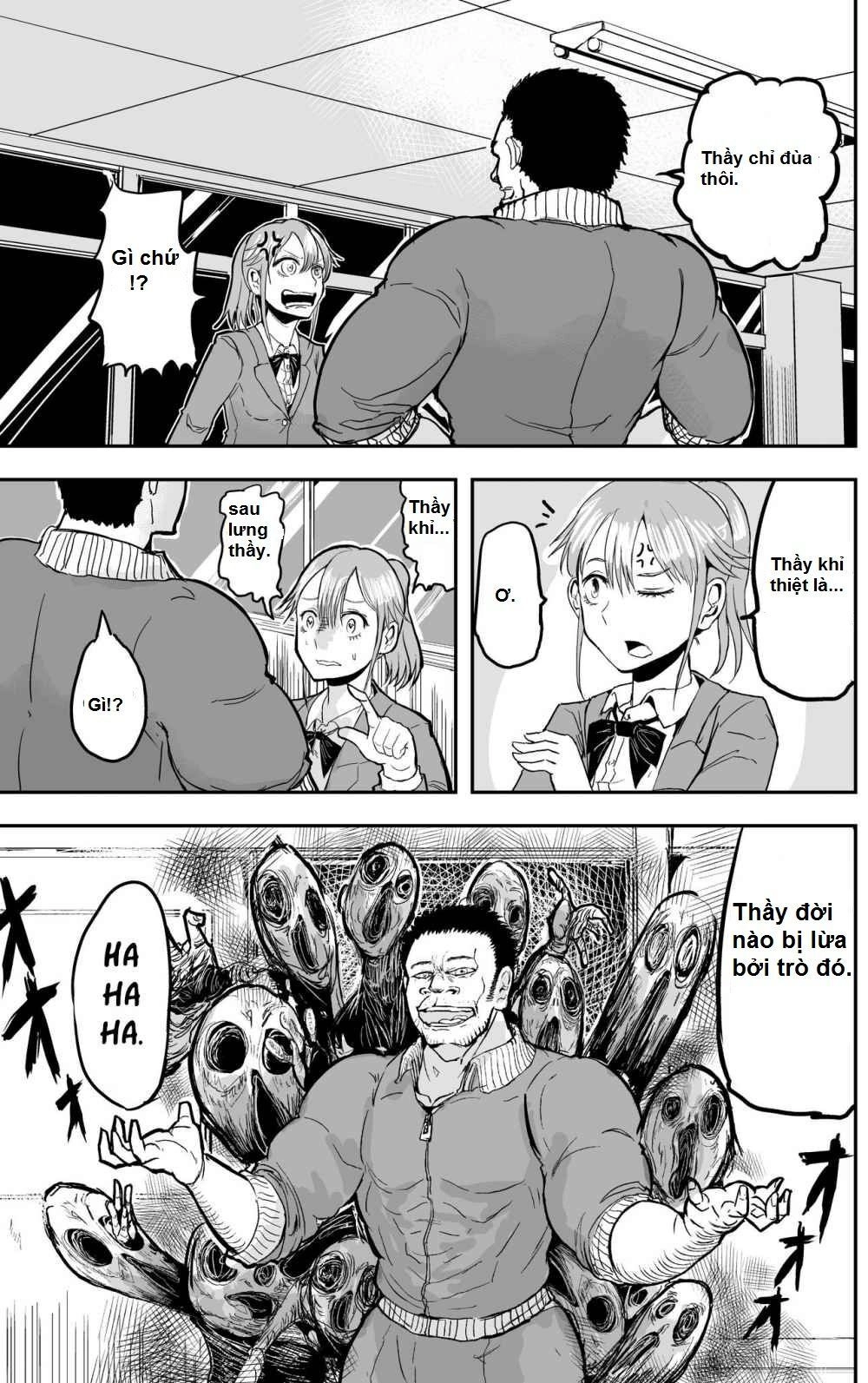 Manga Về Giáo Viên Thể Dục Lẽ Ra Phải Chết Đầu Phim Kinh Dị Chapter 9 - 2