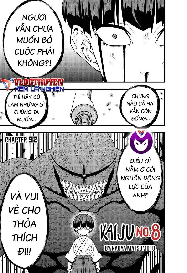 Hôm Nay - Tôi Hóa Kaiju Chapter 92 - 1