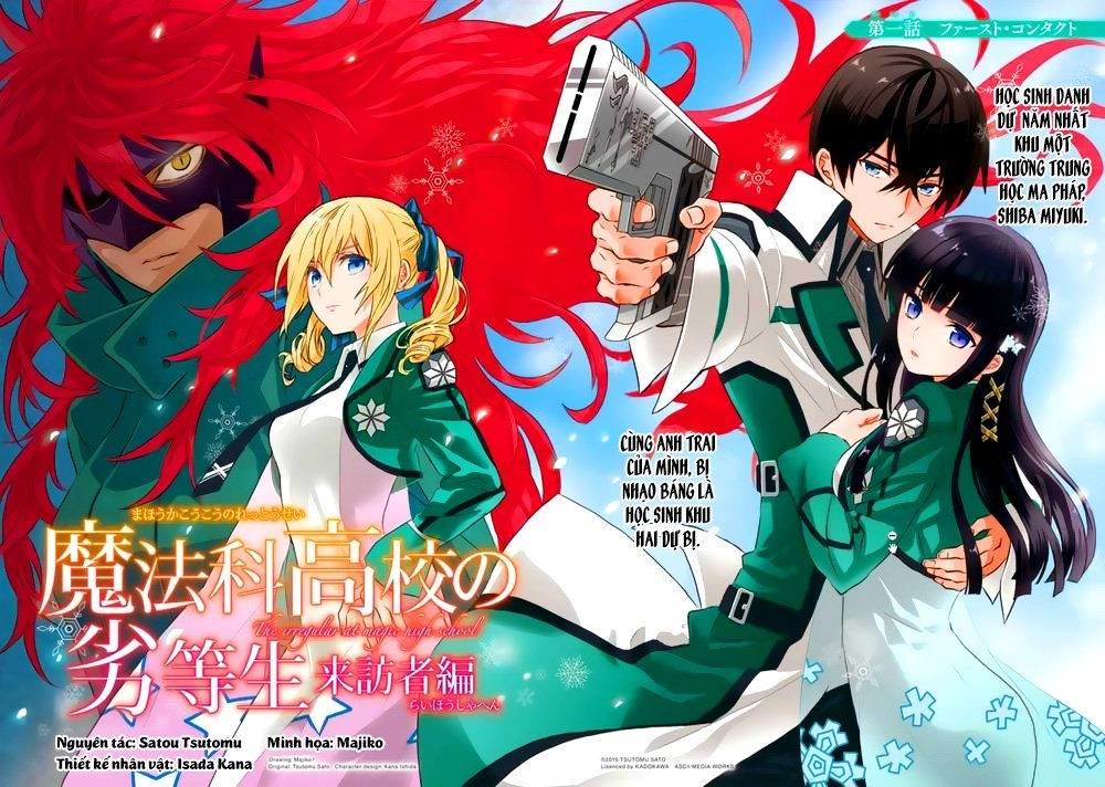 Mahouka Koukou No Rettousei – Raihousha Hen Chapter 1 - 3