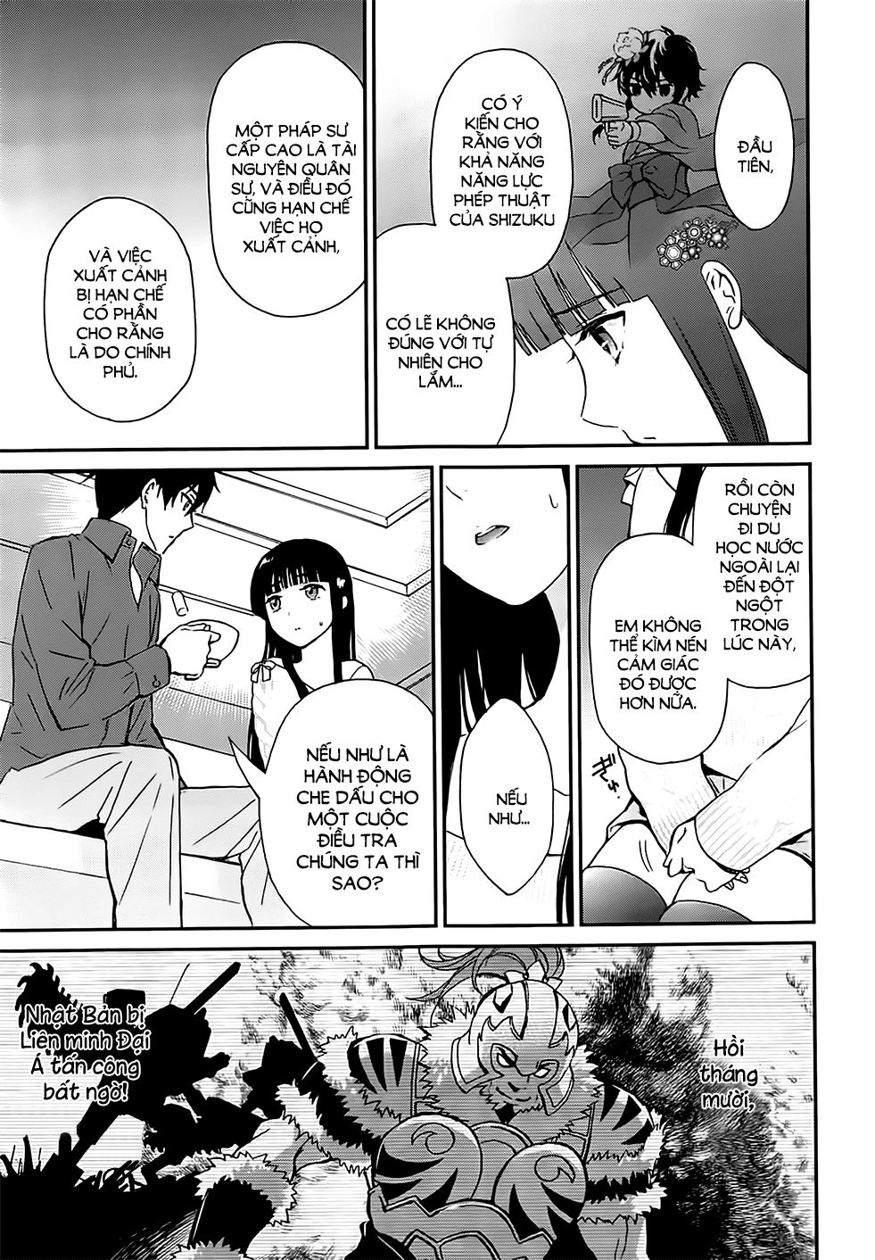 Mahouka Koukou No Rettousei – Raihousha Hen Chapter 1 - 8