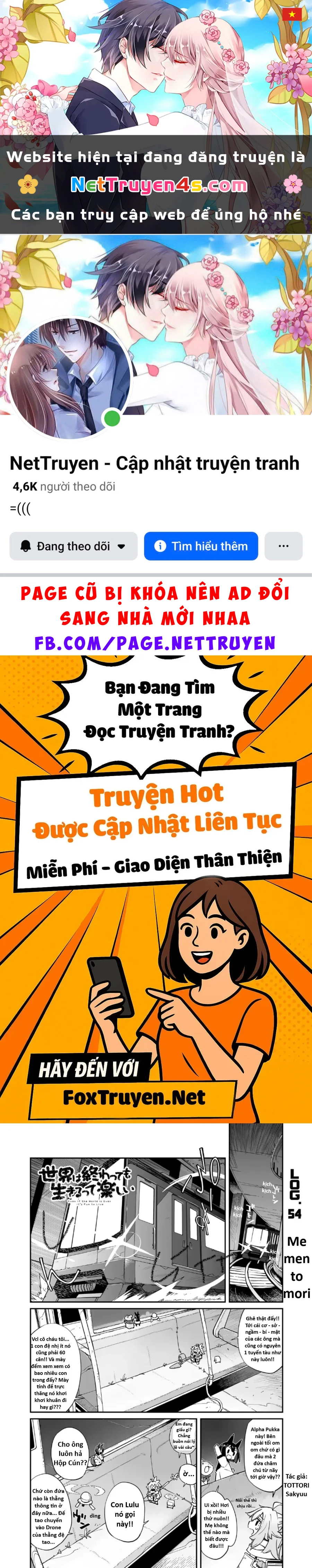Ngay Cả Khi Hậu Tận Thế, Thật Hạnh Phúc Vẫn Còn Được Sống... Chapter 54.1 - 1
