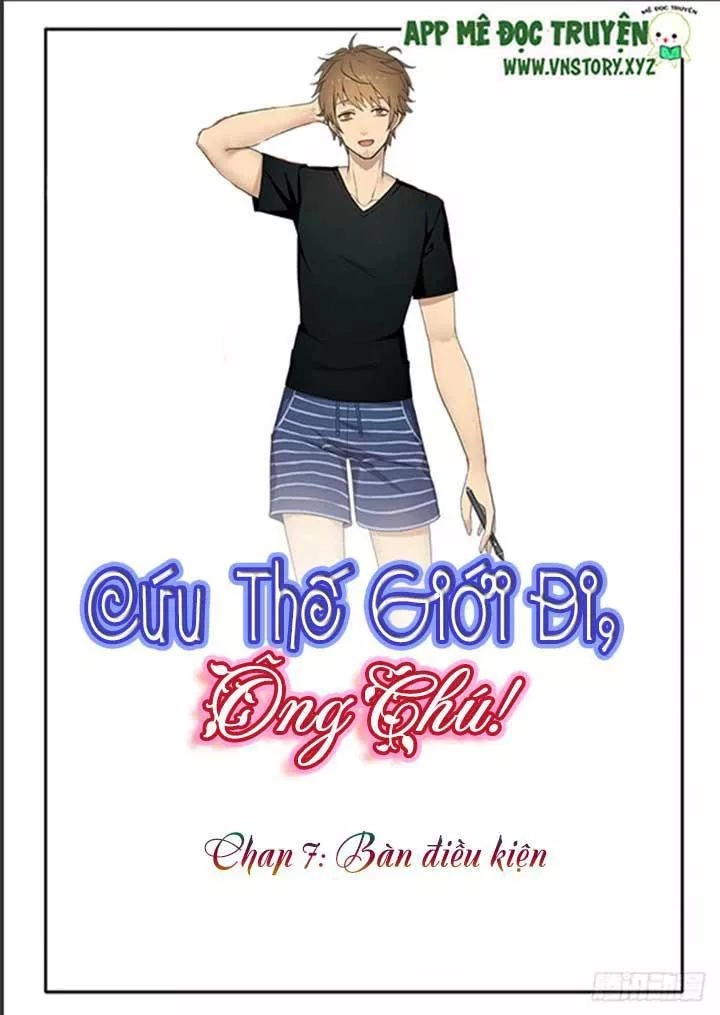 Cứu Thế Giới Đi, Ông Chú! Chapter 7 - 1