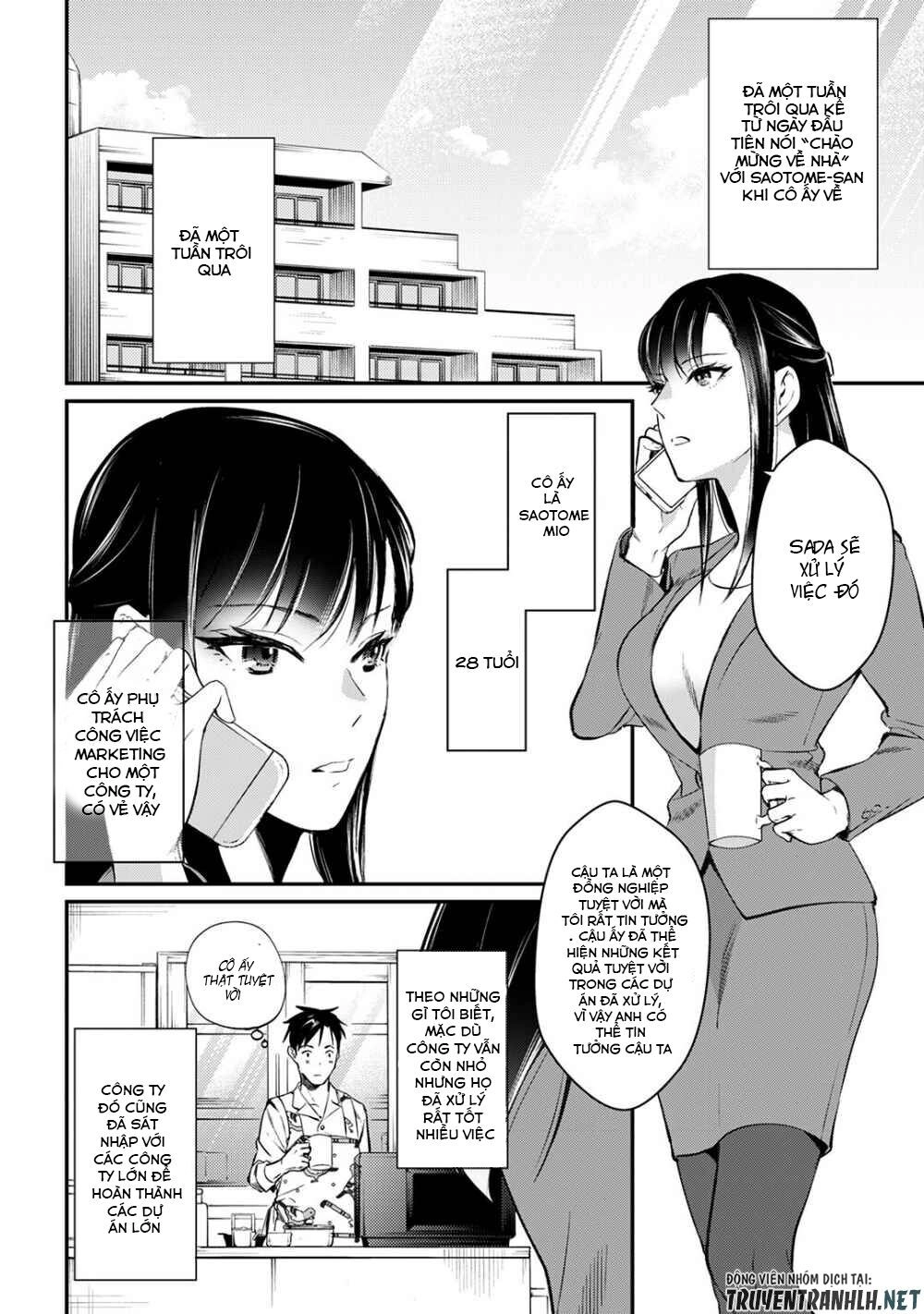 Tsuki 50-Man Moratte Mo Ikigai No Nai Tonari No Onee-San Ni 30-Man De Yatowarete 'Okaeri' Tte Iu Chapter 2 - 4