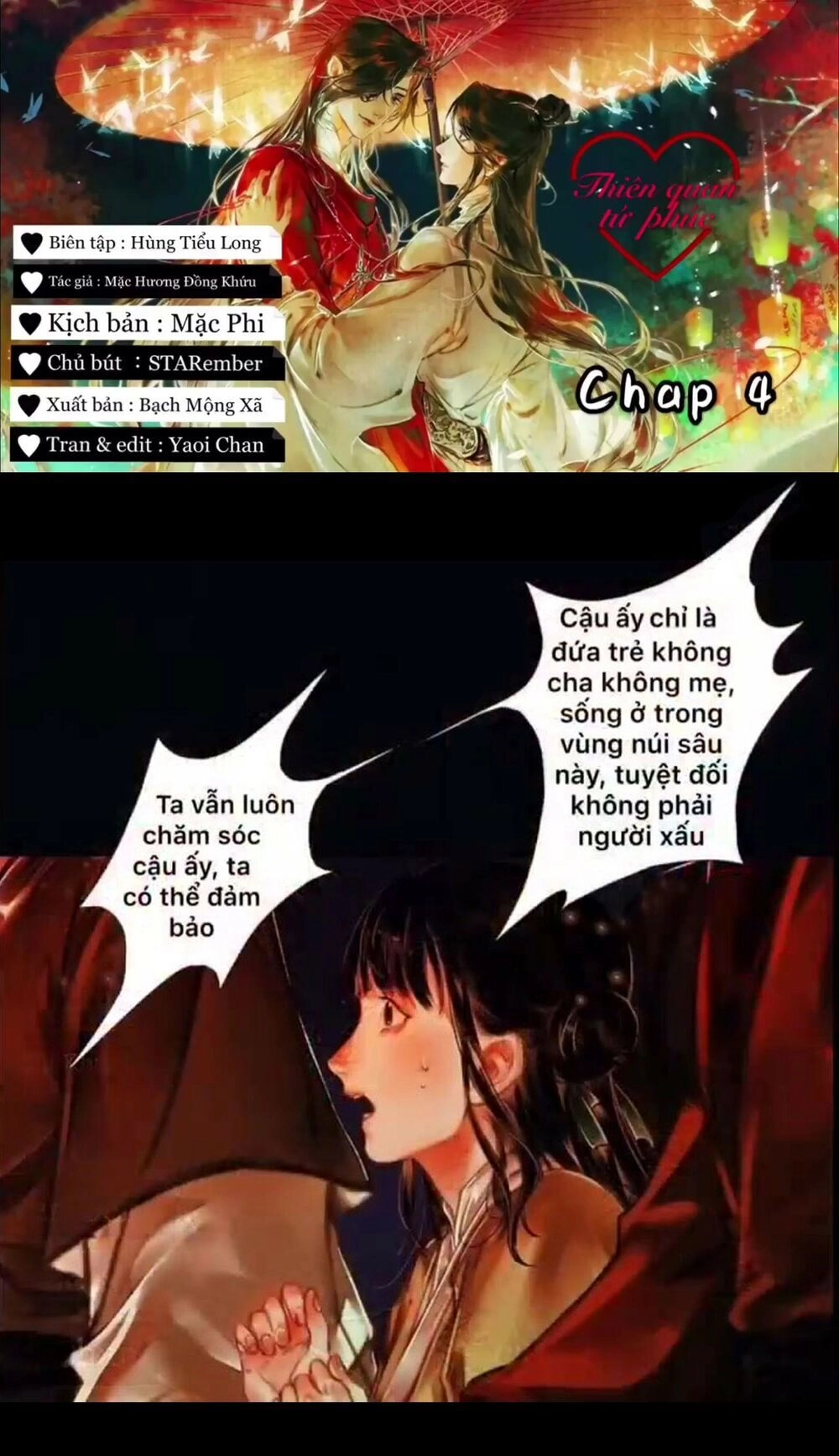 Thiên Quan Tứ Phúc Chapter 4 - 1