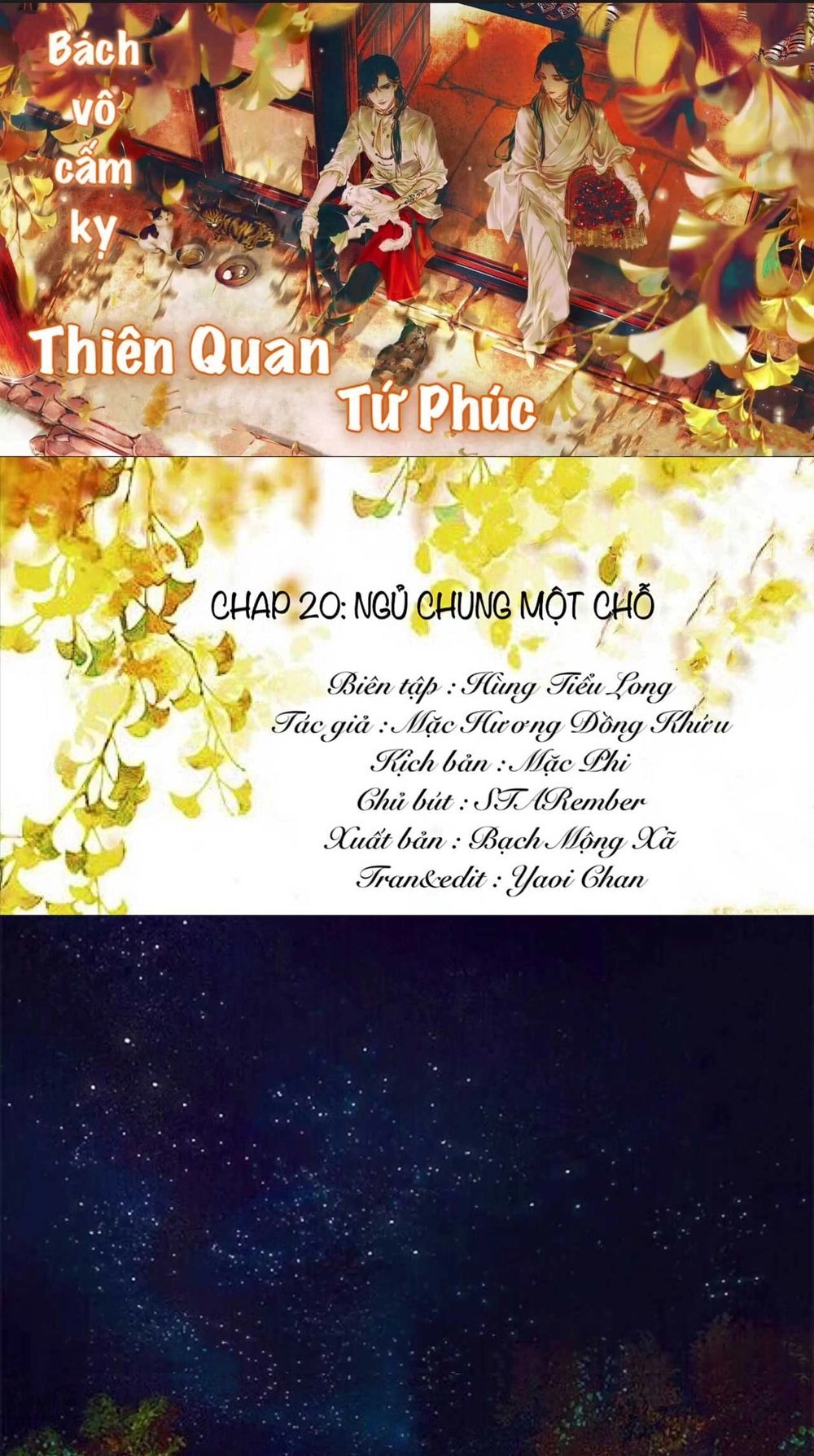 Thiên Quan Tứ Phúc Chapter 20 - 1