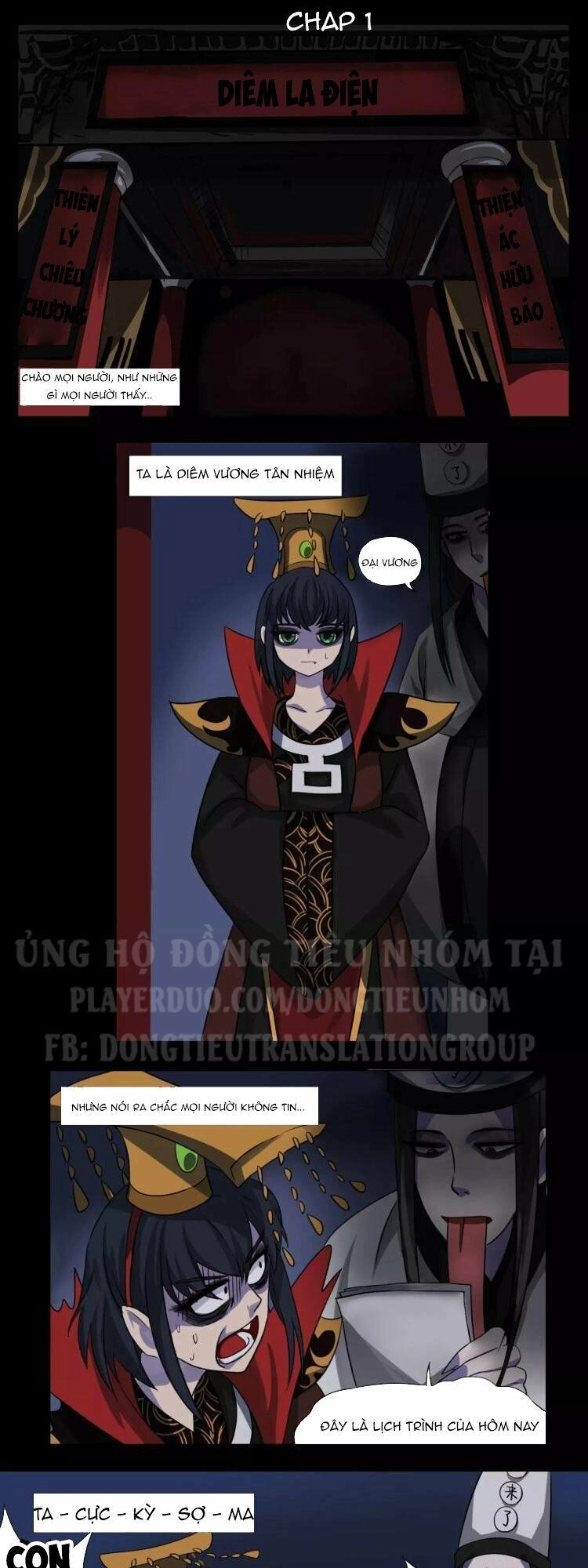 Diêm Vương Không Được Vui Chapter 1 - 2