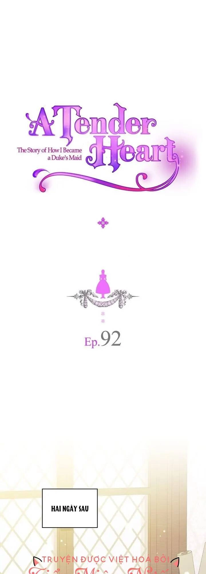 Tôi Trở Thành Hầu Gái Của Một Công Tước Chapter 92 - 1