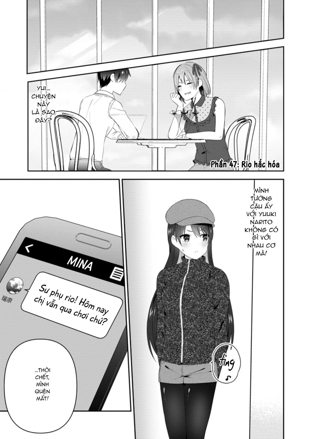 Tonari No Seki Ni Natta Bishoujo Ga Horesaseyou To Karakatte Kuru Ga Itsunomanika Kaeriuchi Ni Shite Chapter 19 - 3