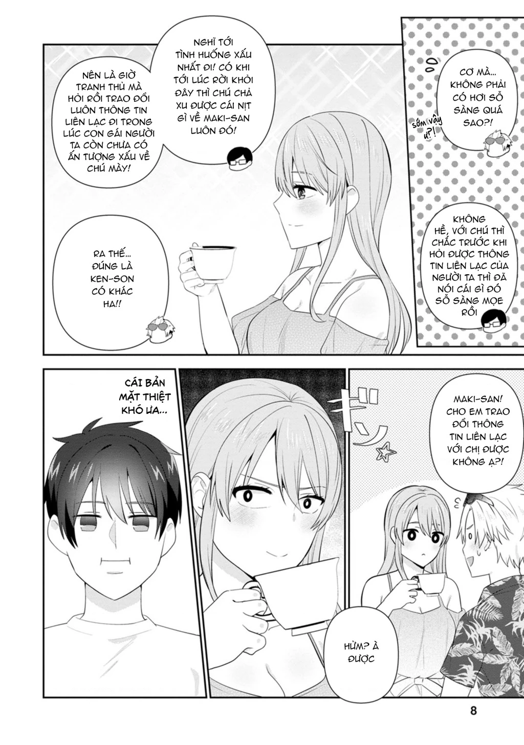 Tonari No Seki Ni Natta Bishoujo Ga Horesaseyou To Karakatte Kuru Ga Itsunomanika Kaeriuchi Ni Shite Chapter 21 - 8