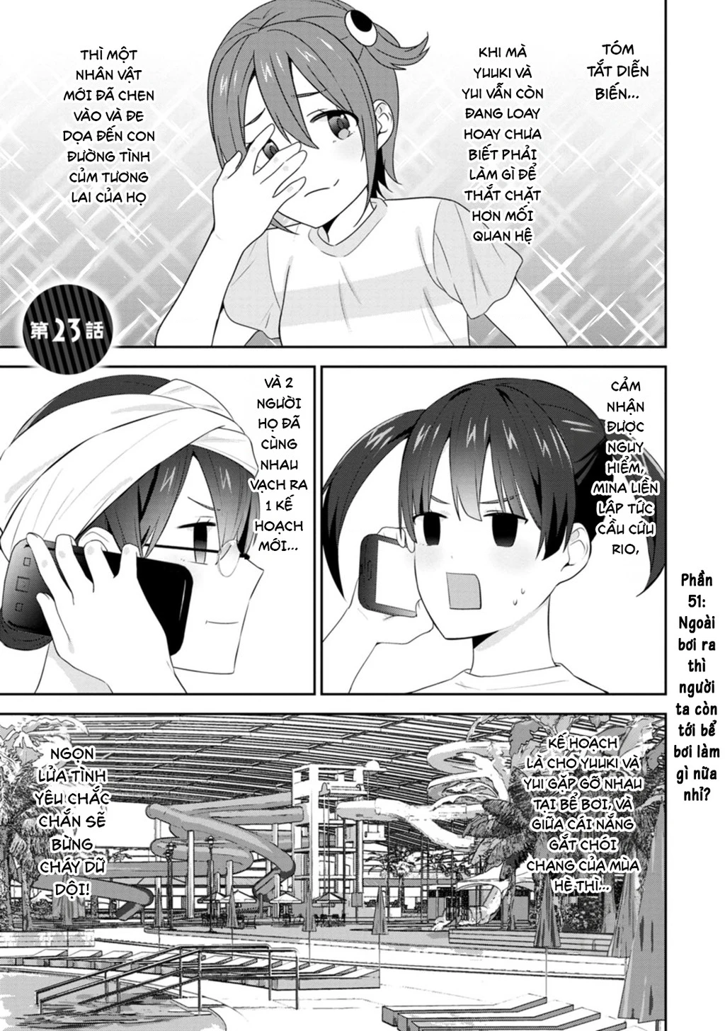 Tonari No Seki Ni Natta Bishoujo Ga Horesaseyou To Karakatte Kuru Ga Itsunomanika Kaeriuchi Ni Shite Chapter 23 - 3