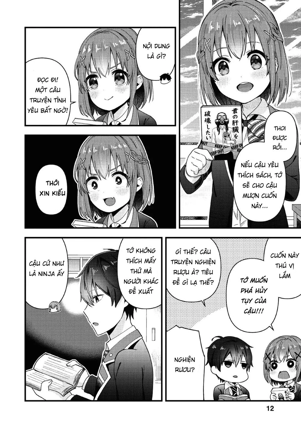 Tonari No Seki Ni Natta Bishoujo Ga Horesaseyou To Karakatte Kuru Ga Itsunomanika Kaeriuchi Ni Shite Chapter 1 - 12