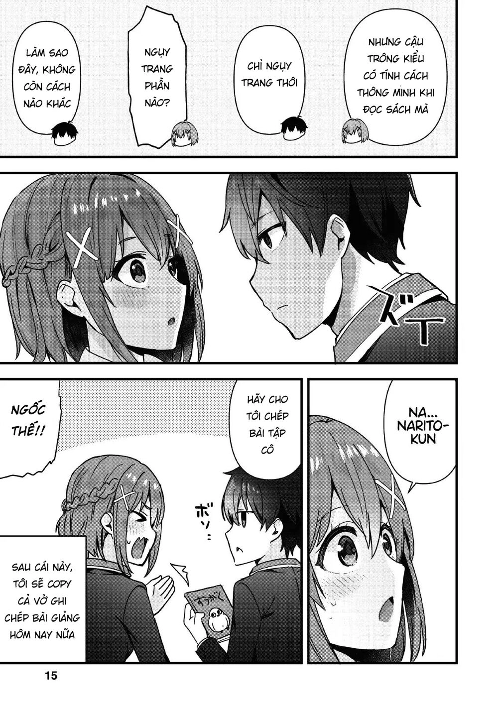 Tonari No Seki Ni Natta Bishoujo Ga Horesaseyou To Karakatte Kuru Ga Itsunomanika Kaeriuchi Ni Shite Chapter 1 - 15