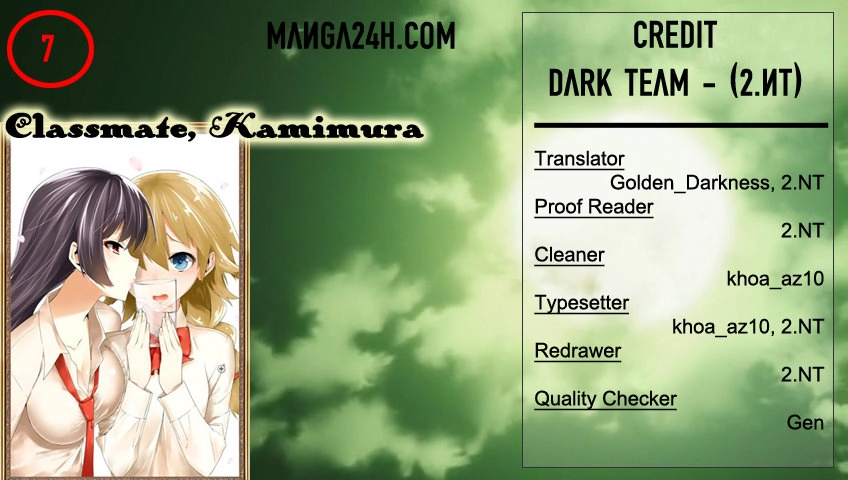 Classmate, Kamimura Yuuka Wa Kou Itta Chapter 7 - 1