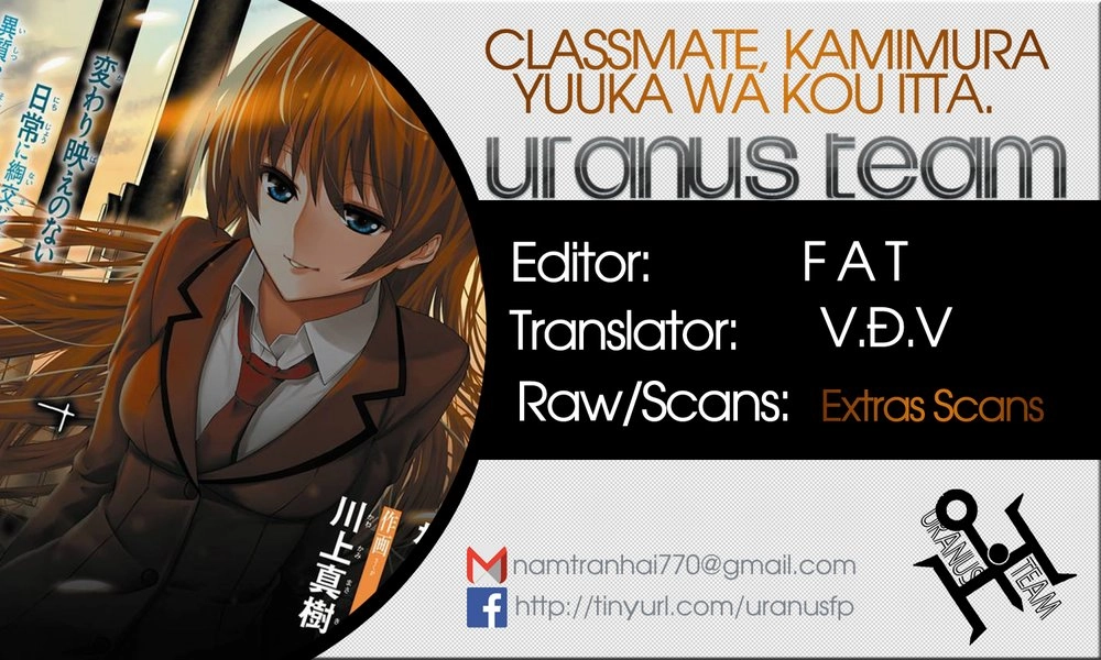Classmate, Kamimura Yuuka Wa Kou Itta Chapter 10 - 36