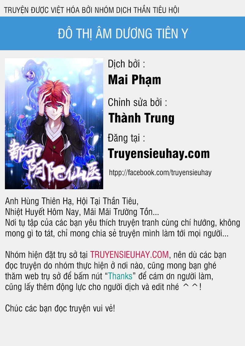 Đô Thị Âm Dương Tiên Y Chapter 9 - 1