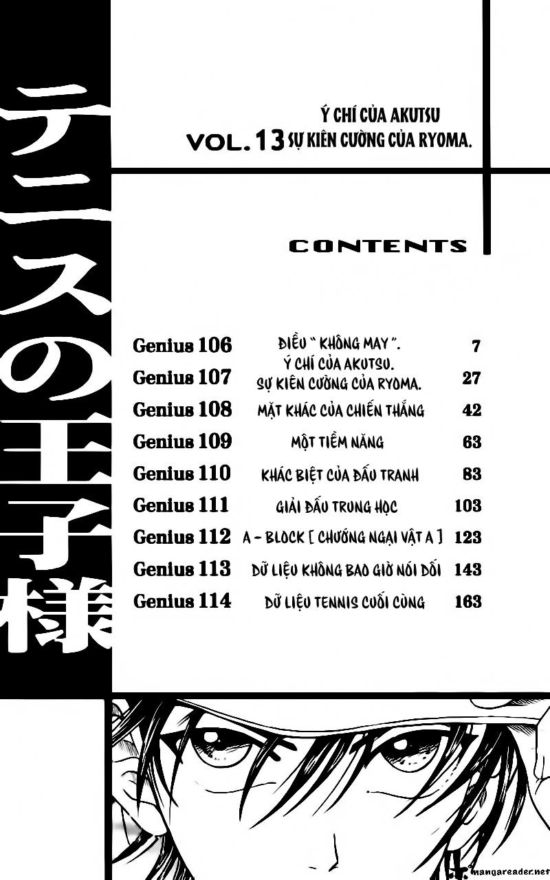 Hoàng Tử Tennis Chapter 106 - 3