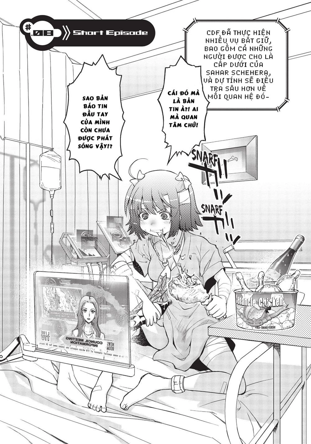 Pandora Trong Vỏ Màu Đỏ Thẫm: Tro Ma Chapter 8 - 3