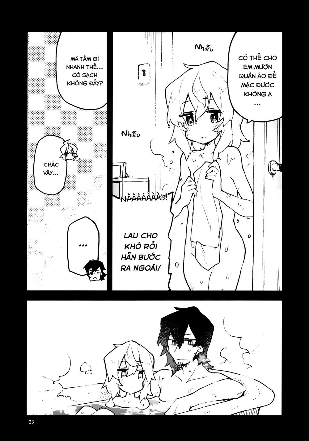 The Story Of A Terrifying Hitman And A Little Girl Chapter 3.5 - 3