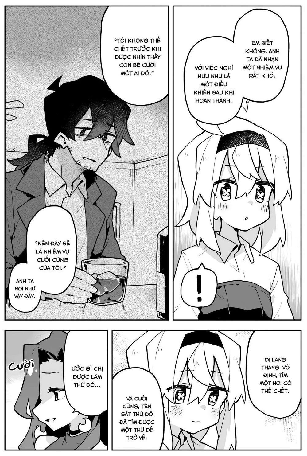 The Story Of A Terrifying Hitman And A Little Girl Chapter 8 - 4